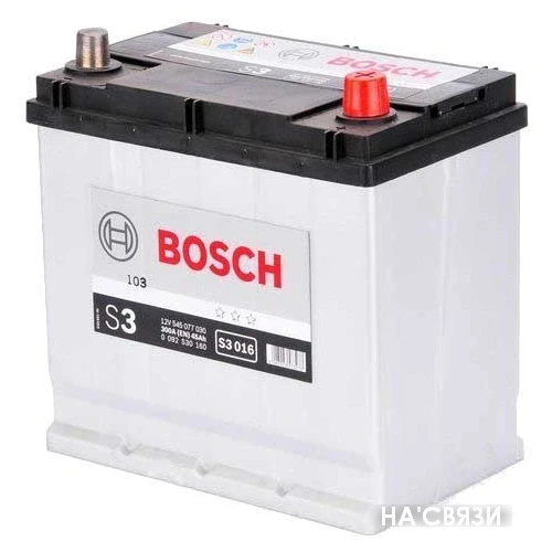 Автомобильный аккумулятор Bosch S3 016 (545077030) 45 А/ч