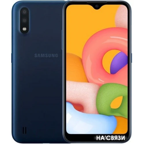 Смартфон Samsung Galaxy A01 SM-A015F/DS mts (синий)