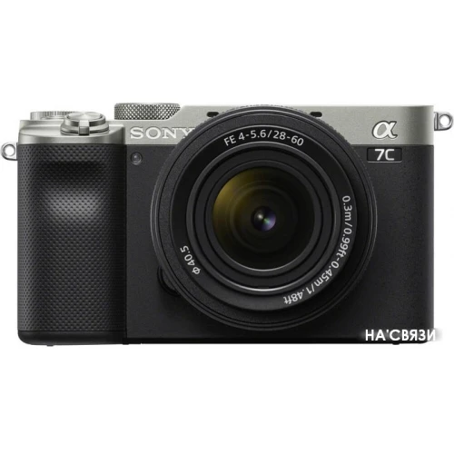 Беззеркальный фотоаппарат Sony Alpha a7C Kit 28-60mm (серебристый)