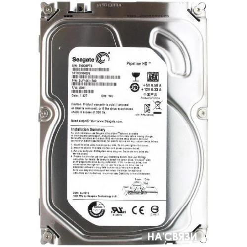 Жесткий диск Seagate Pipeline HD 1TB (ST1000VM002)