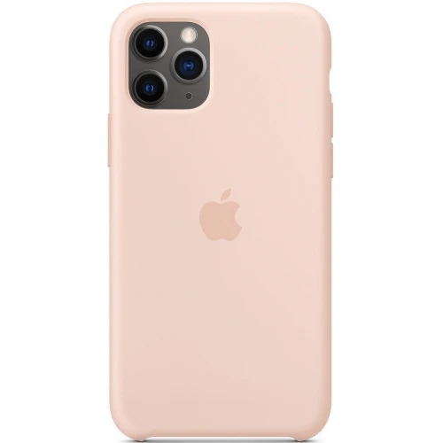 Накладка Apple iPhone 11 Pro  Silicone Case, розовый песок