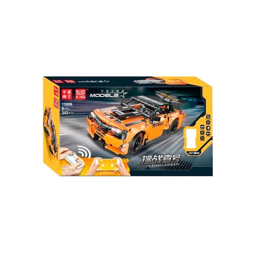 Конструктор Mould King Models 15006 Dodge Challenger Orange