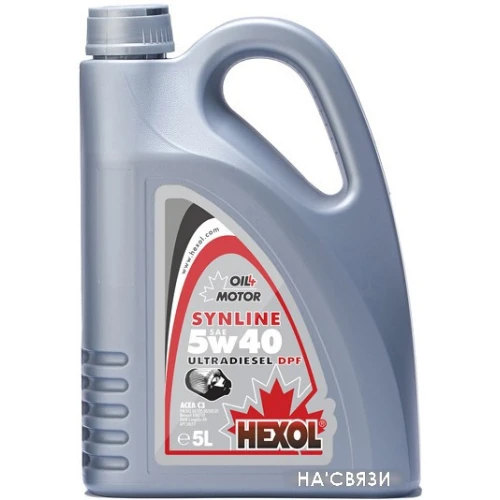 Моторное масло Hexol Synline UltraDiesel DPF 5W-40 5л