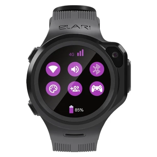 Умные часы Elari KidPhone 4GR (черный) в интернет-магазине НА'СВЯЗИ