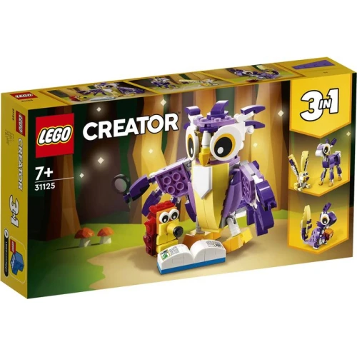 Конструктор LEGO Creator 31125 Удивительные лесные обитатели