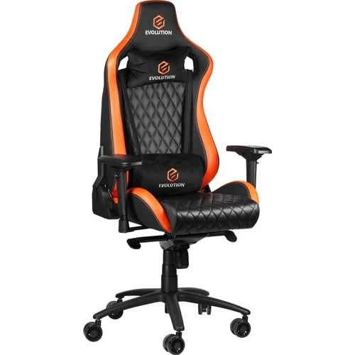 Кресло Evolution Omega (черный/оранжевый) в интернет-магазине НА'СВЯЗИ