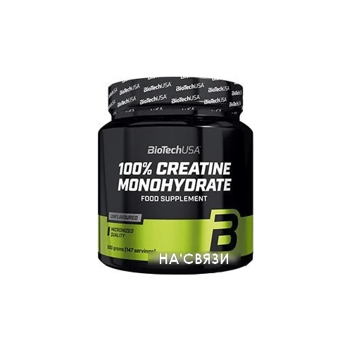 Моногидрат креатина BioTech USA 100% Creatine Monohydrate 300 г