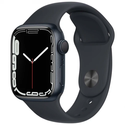 Умные часы Apple Watch Series 7 41 мм (темная ночь/темная ночь спортивный) MKMX3