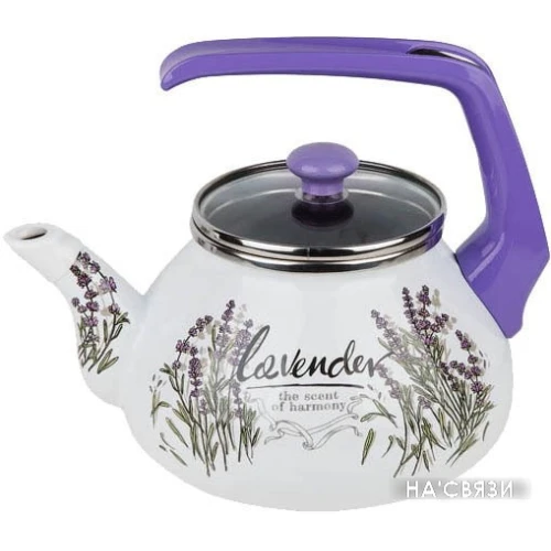 Чайник без свистка Perfecto Linea Цветок лаванды 52-390222 в интернет-магазине НА'СВЯЗИ