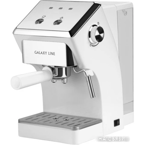 Рожковая кофеварка Galaxy Line GL0756 (белый) в интернет-магазине НА'СВЯЗИ