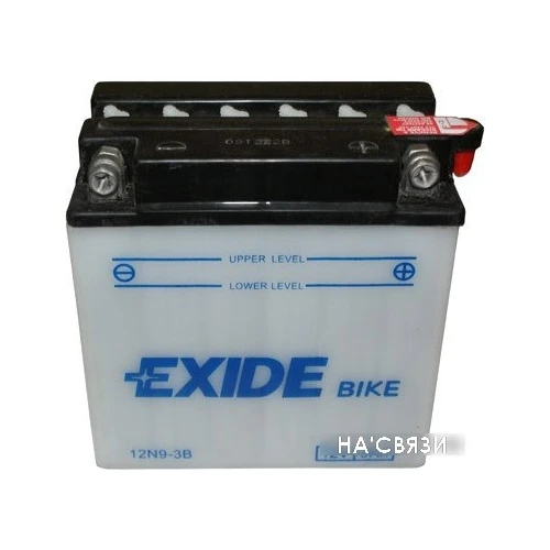 Мотоциклетный аккумулятор Exide Conventional 12N9-3B (9 А·ч)