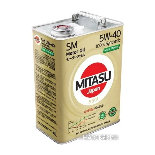 Моторное масло Mitasu MJ-M12 5W-40 4л