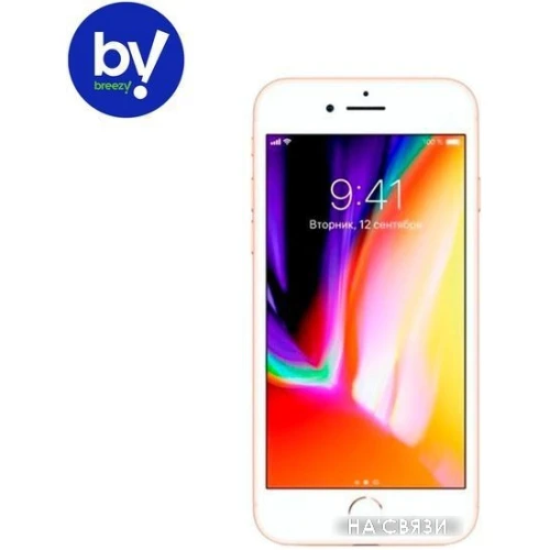 Смартфон Apple iPhone 8 64GB Воcстановленный by Breezy, грейд A (золотистый) в интернет-магазине НА'СВЯЗИ