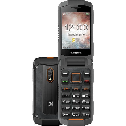 Кнопочный телефон TeXet TM-D411 (черный) в интернет-магазине НА'СВЯЗИ