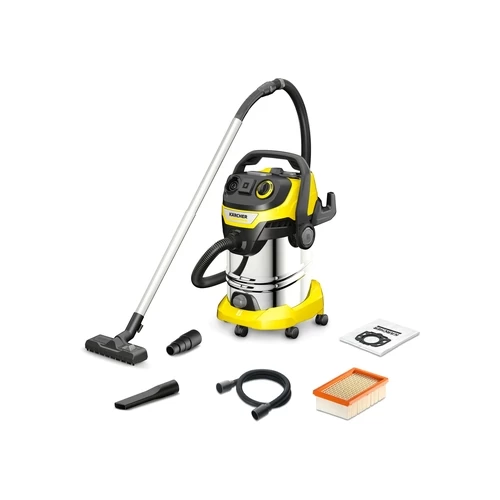 Пылесос Karcher WD 6 P S V 1.628-360.0 (желтый, хром)