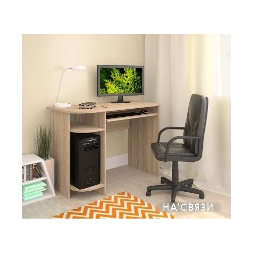 Компьютерный стол Интерлиния СК-002 (дуб сонома) в интернет-магазине НА'СВЯЗИ