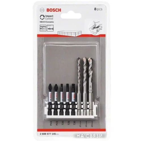 Набор бит Bosch 2608577145 (8 предметов)