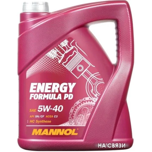 Моторное масло Mannol Energy Formula PD 5W-40 5л