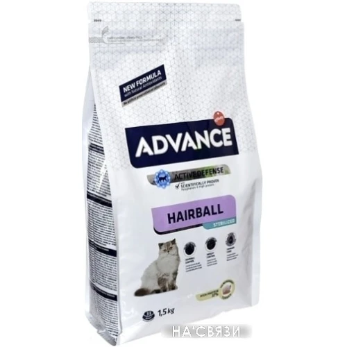 Корм для кошек Advance Sterilized Hairball 10 кг