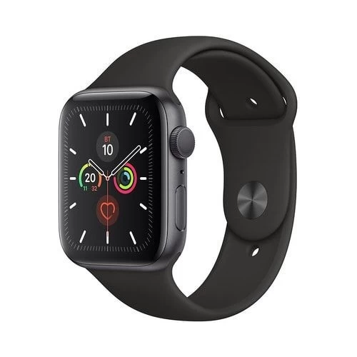 Умные часы Apple Watch Series 5 44 мм (алюминий серый космос/черный спортивный), Breezy