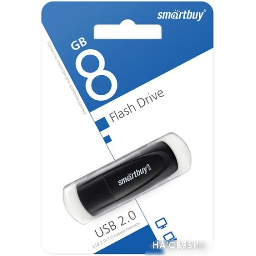 USB Flash SmartBuy Scout 8GB (черный)