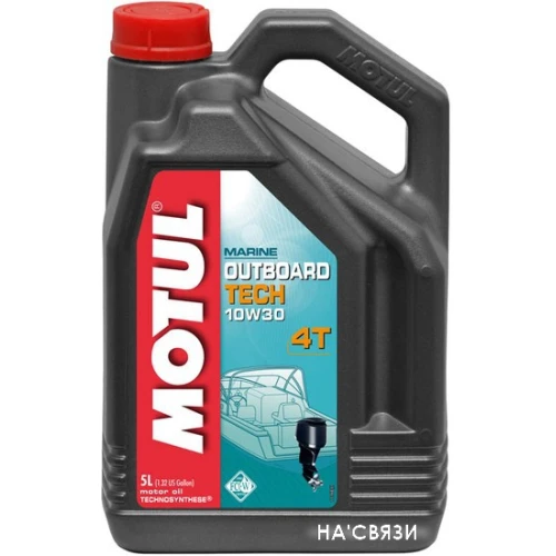 Моторное масло Motul Outboard Tech 10W-30 4T 5л