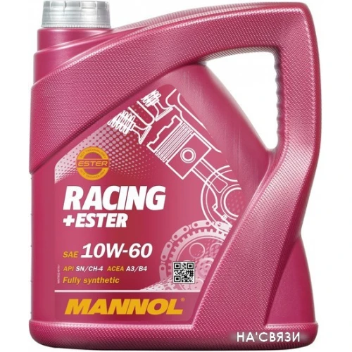 Моторное масло Mannol Racing+Ester 10W-60 4л