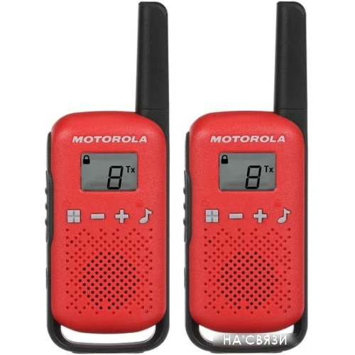 Портативная радиостанция Motorola Talkabout T42 (красный)