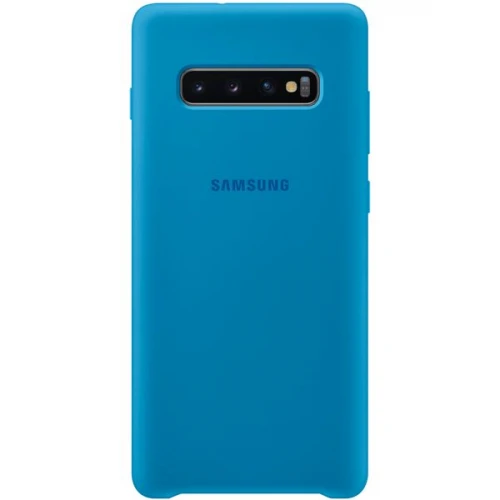 Накладка SAMSUNG Silicone Cover S10+, синий