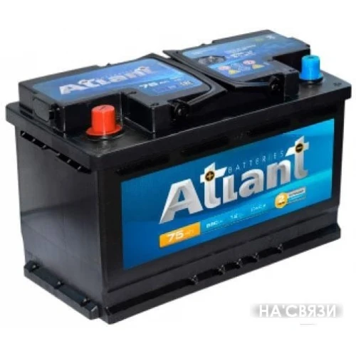 Автомобильный аккумулятор Atlant 680A L+ (75 А·ч)