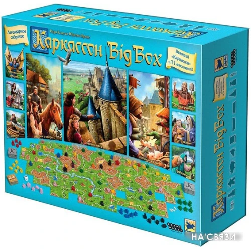 Настольная игра Мир Хобби Каркассон: Big Box