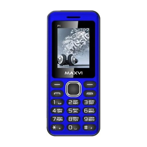 Мобильный телефон Maxvi P1 Blue
