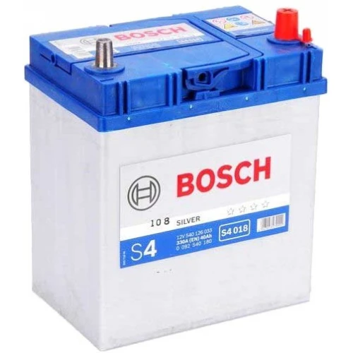 Автомобильный аккумулятор Bosch S4 018 (540126033) 40 А/ч JIS