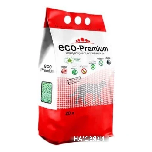 Наполнитель для туалета Eco-Premium с ароматом алоэ 20 л