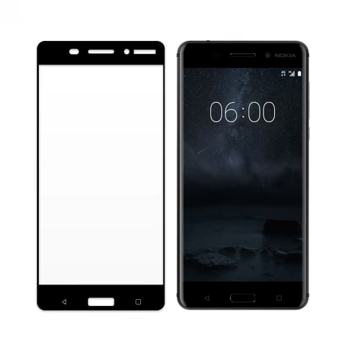Стекло CASE Nokia 6 2018 Full Screen, черный