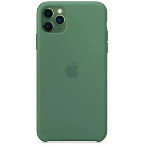 Накладка Apple iPhone 11 Pro Max Silicone Case, зеленый