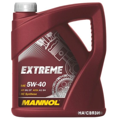 Моторное масло Mannol EXTREME 5W-40 5л