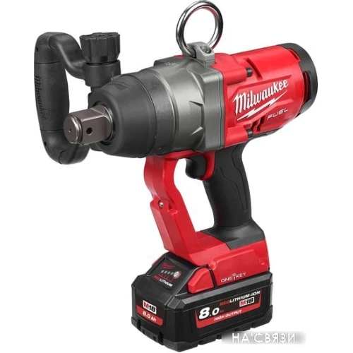 Гайковерт Milwaukee M18 ONEFHIWF1-802X ONE-KEY 4933459733 (с 2-мя АКБ, кейс)