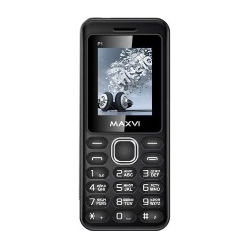 Мобильный телефон Maxvi P1 Black