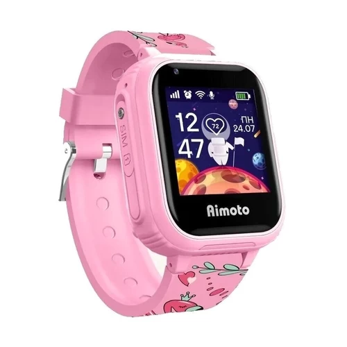 Детские умные часы Aimoto Pro 4G (фламинго) в интернет-магазине НА'СВЯЗИ
