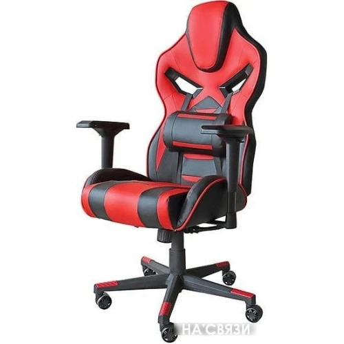 Кресло Mio Tesoro Стефан X-2657 (черный/красный) в интернет-магазине НА'СВЯЗИ