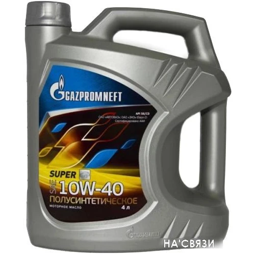 Моторное масло Gazpromneft Super 10W-40 SG/CD 4л