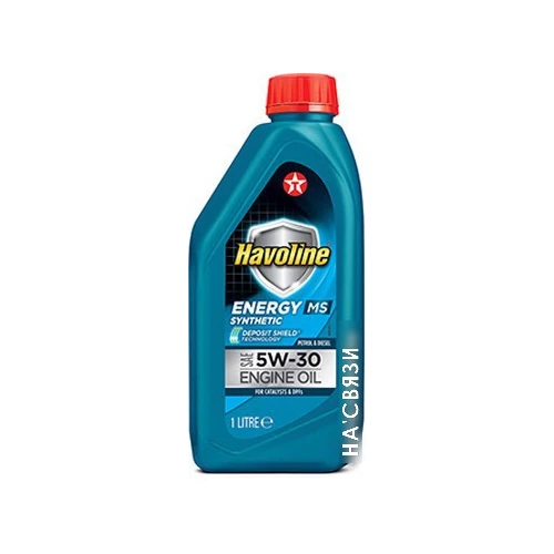 Моторное масло Texaco Havoline Energy MS 5W-30 1л