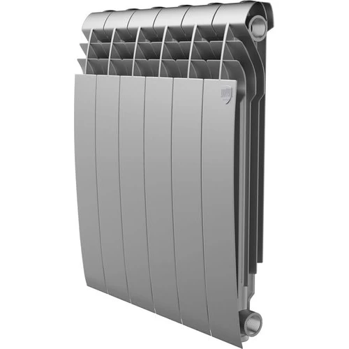Алюминиевый радиатор Royal Thermo Biliner Alum 500 Silver Satin (12 секций)