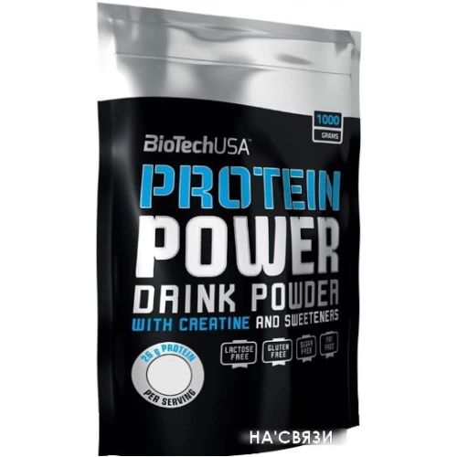 BioTech USA Protein Power (клубника/банан, 1000 г)