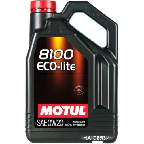 Моторное масло Motul 8100 Eco-lite 0W-20 4л