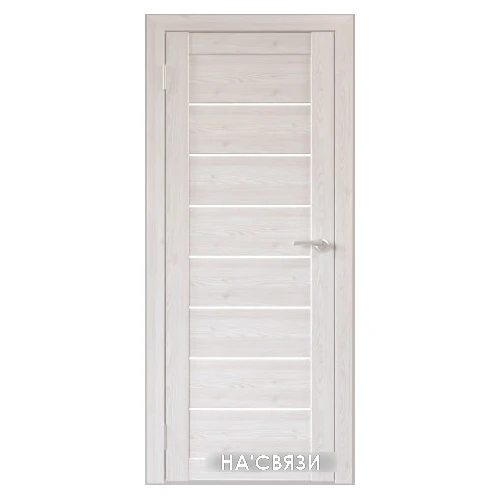 Межкомнатная дверь Юни Бона 01 70x200 (лиственица сибиу/стекло белое)