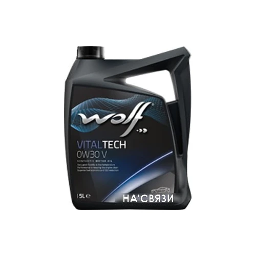 Моторное масло Wolf VitalTech V 0W-30 5л