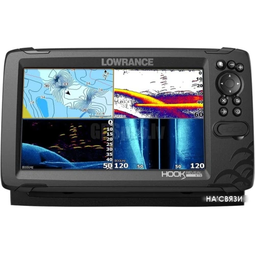 Эхолот-картплоттер Lowrance Hook Reveal 9 Tripleshot