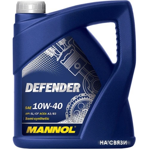 Моторное масло Mannol Defender 10W-40 5л